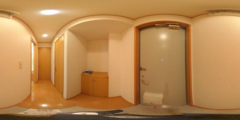 パノラマ画像玄関