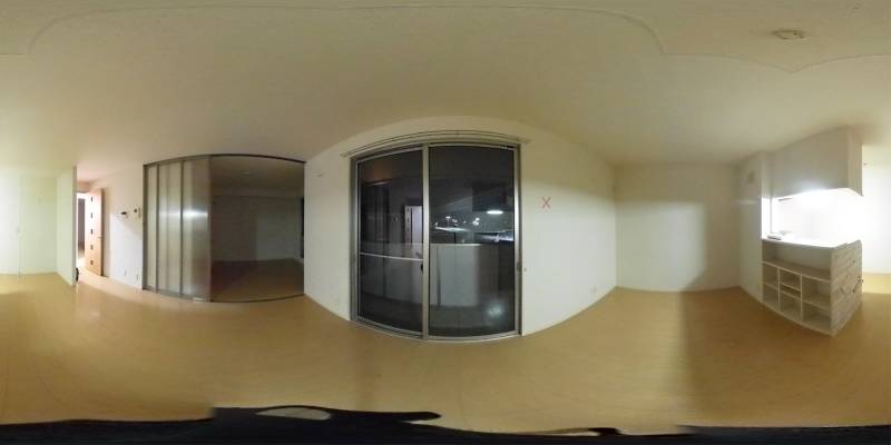 パノラマ画像リビング