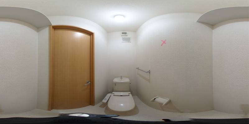 パノラマ画像トイレ