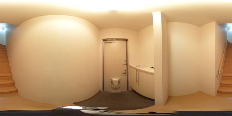 パノラマ画像玄関