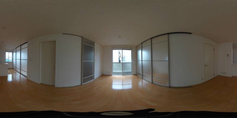 パノラマ画像リビング