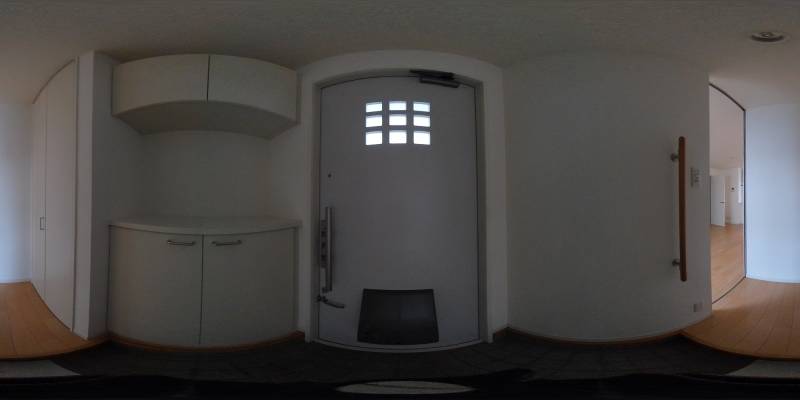 パノラマ画像玄関