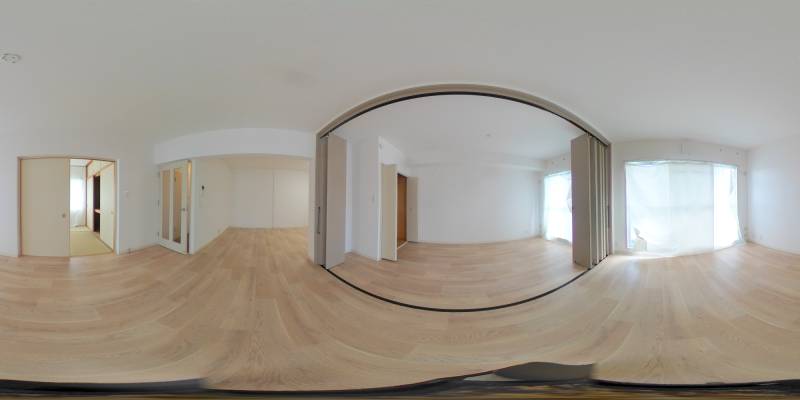 パノラマ画像リビング