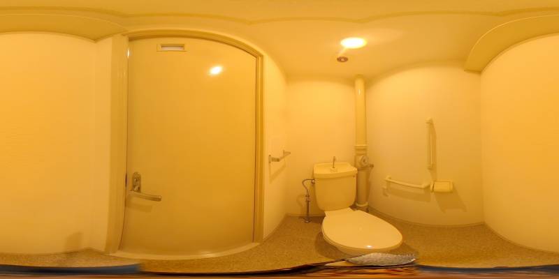 パノラマ画像トイレ