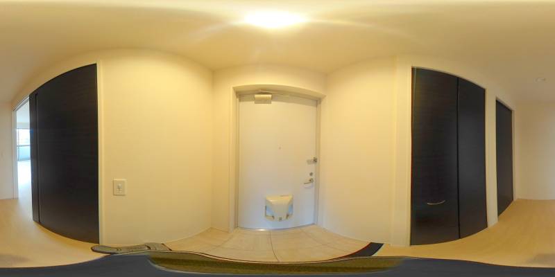 パノラマ画像玄関