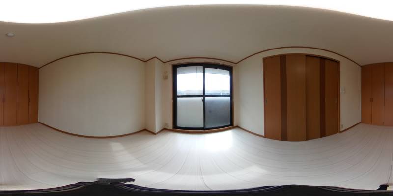 パノラマ画像洋室