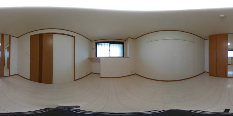 パノラマ画像洋室