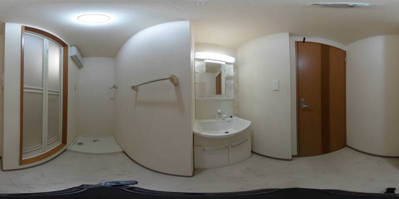 パノラマ画像洗面所