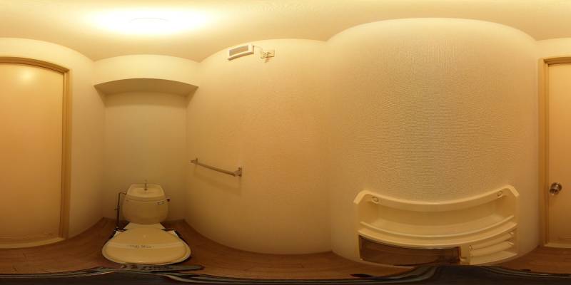 パノラマ画像トイレ