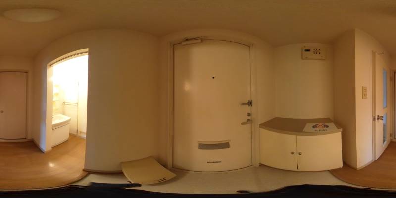 パノラマ画像玄関