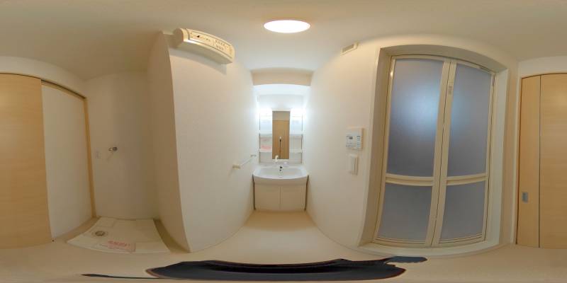 パノラマ画像洗面所