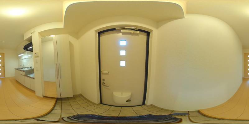 パノラマ画像玄関