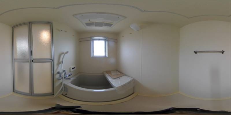 パノラマ画像バスルーム