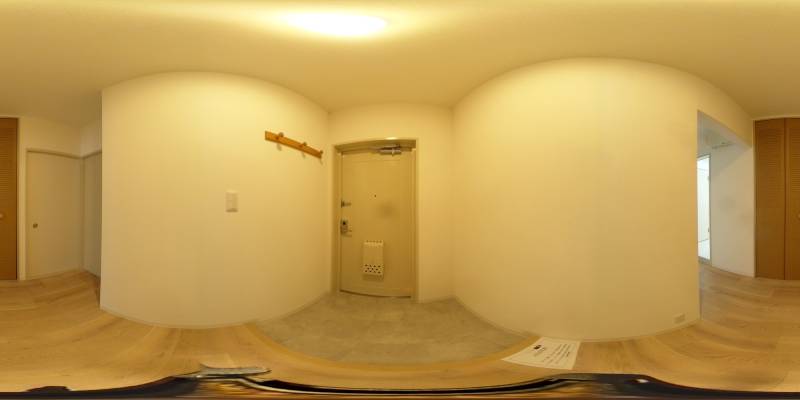 パノラマ画像玄関