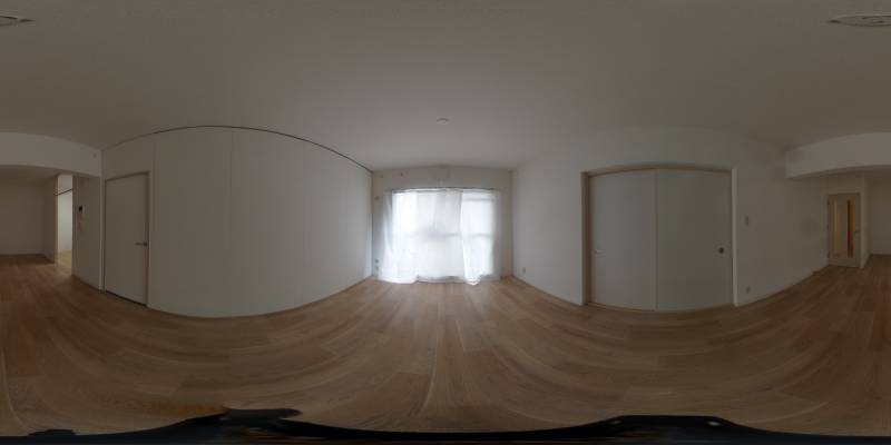 パノラマ画像リビング