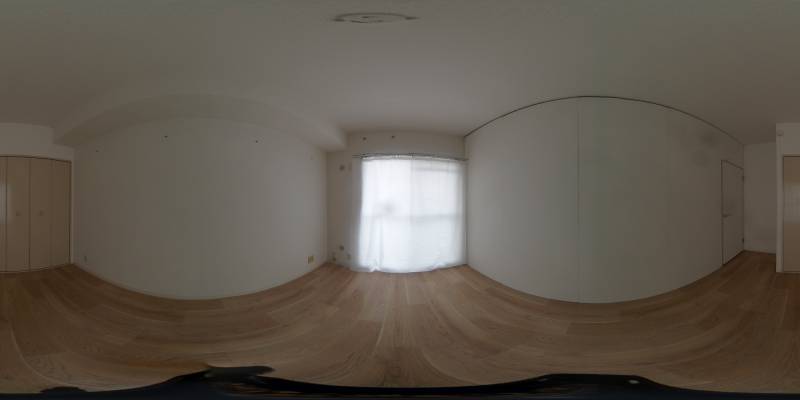 パノラマ画像洋室