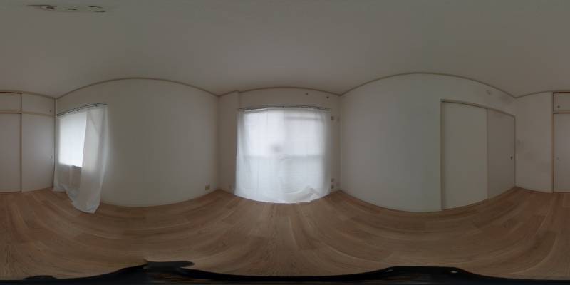 パノラマ画像洋室