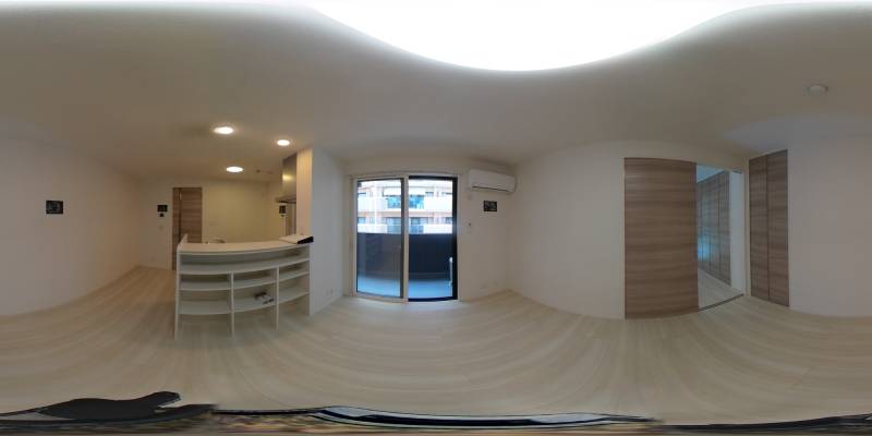 パノラマ画像リビング