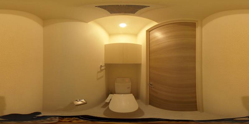 パノラマ画像トイレ