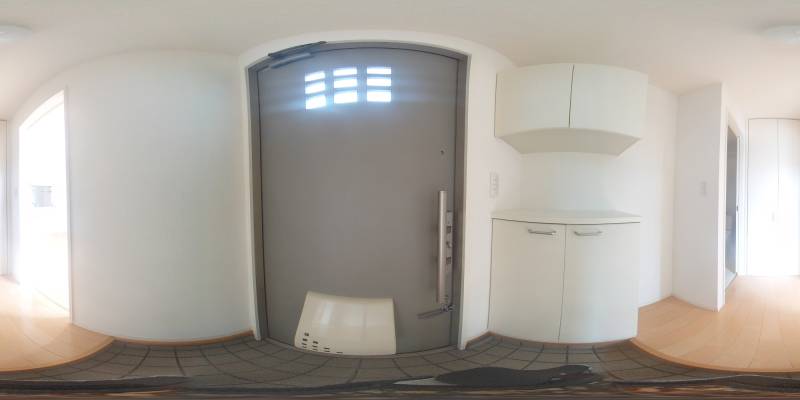 パノラマ画像玄関