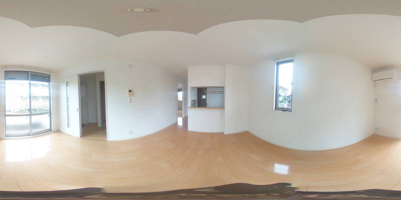 パノラマ画像リビング