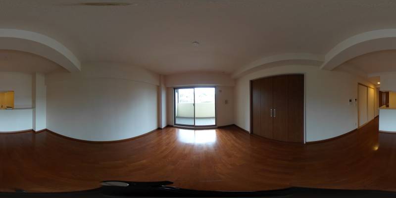 パノラマ画像リビング