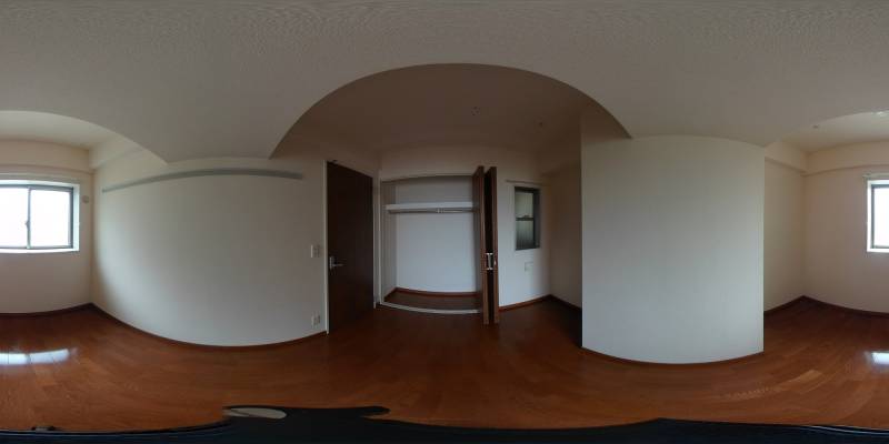 パノラマ画像洋室