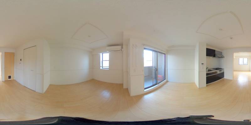 パノラマ画像リビング