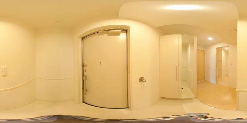 パノラマ画像玄関