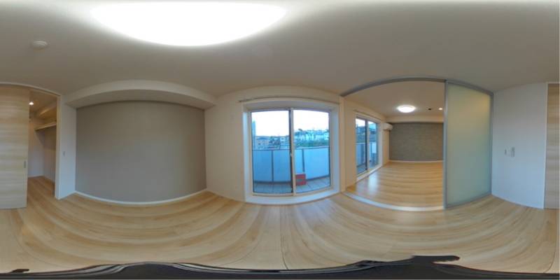 パノラマ画像洋室