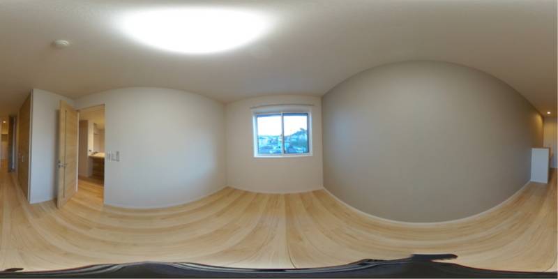 パノラマ画像洋室