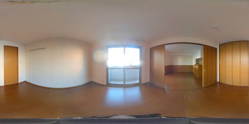 パノラマ画像洋室