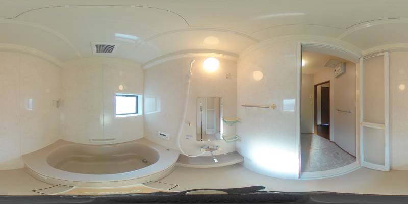 パノラマ画像バスルーム