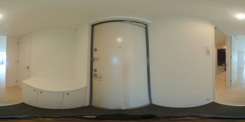 パノラマ画像玄関