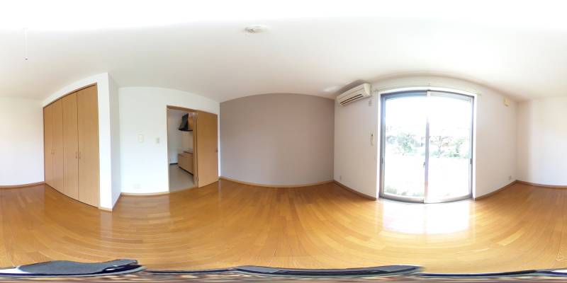 パノラマ画像洋室