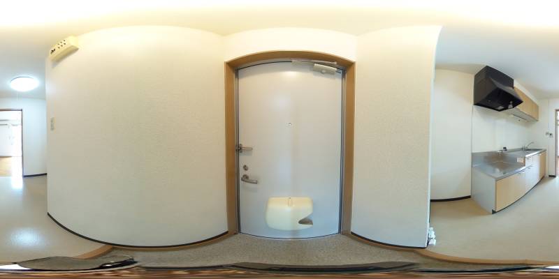 パノラマ画像玄関