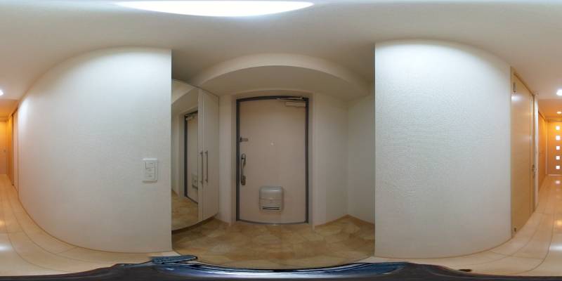 パノラマ画像玄関