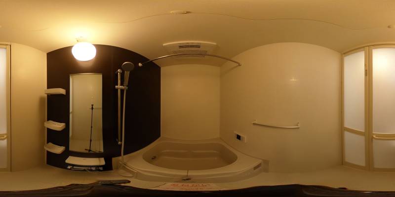 パノラマ画像バスルーム