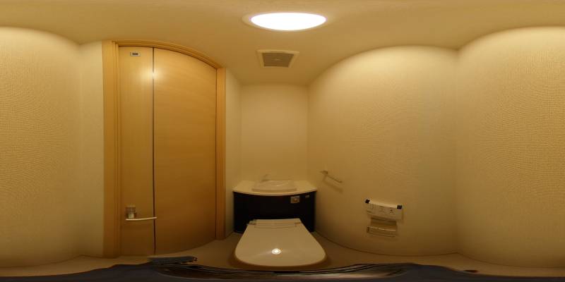 パノラマ画像トイレ