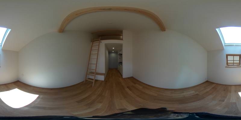 パノラマ画像洋室