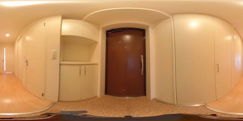 パノラマ画像玄関