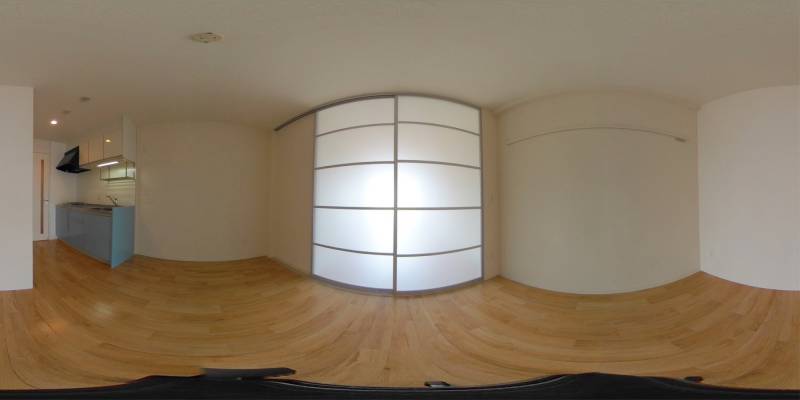 パノラマ画像洋室