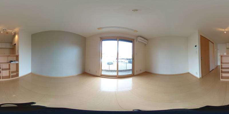 パノラマ画像リビング