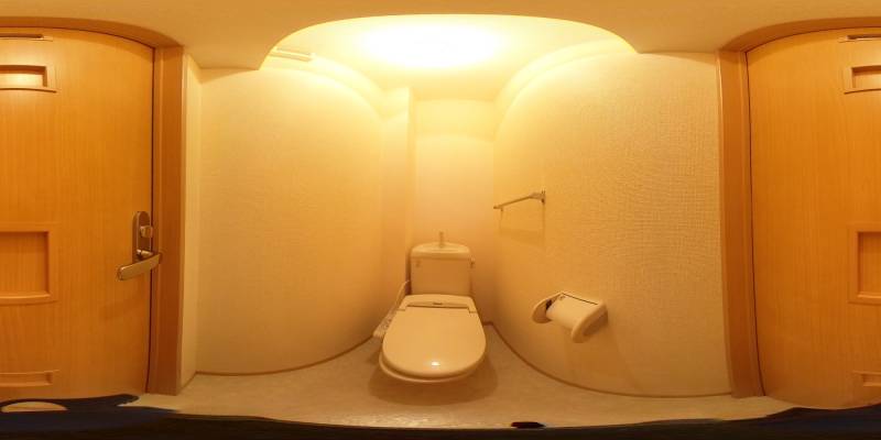 パノラマ画像トイレ