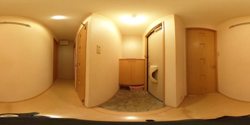 パノラマ画像玄関