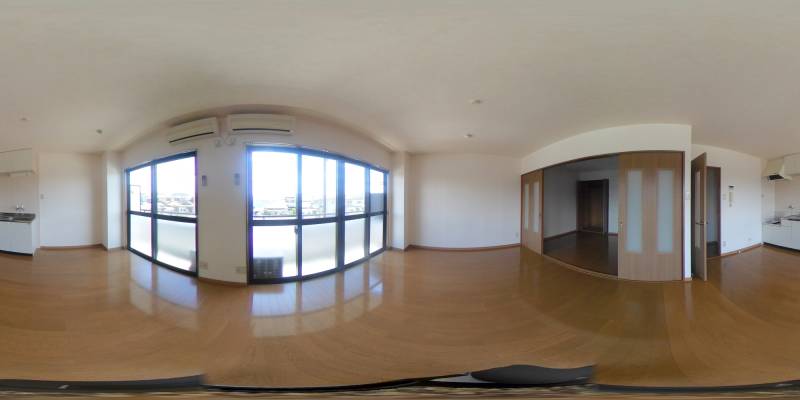 パノラマ画像リビング