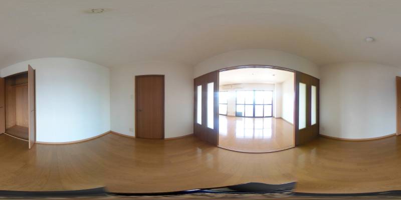 パノラマ画像洋室