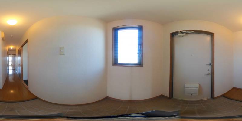 パノラマ画像玄関