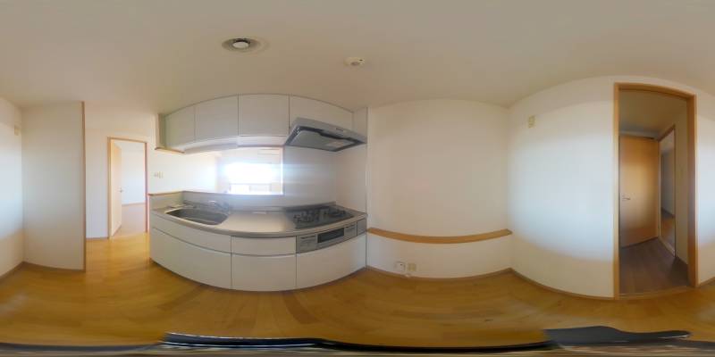 パノラマ画像キッチン