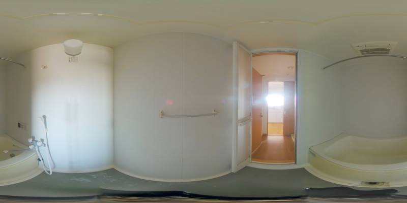 パノラマ画像バスルーム